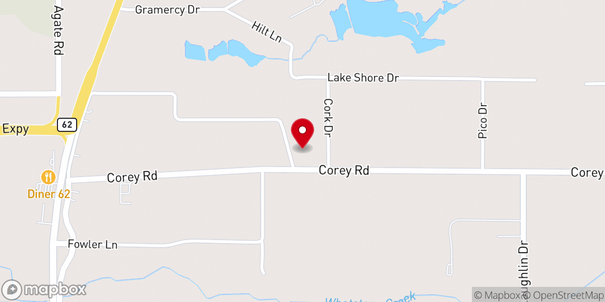 Map showing location of Trinity - A Loving Church