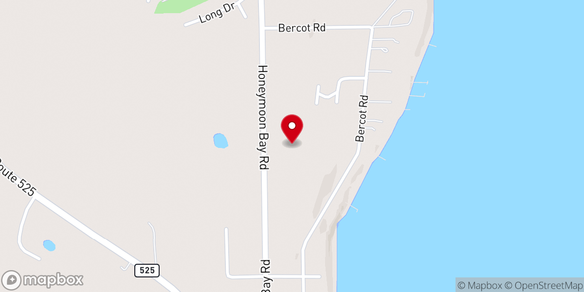 Map showing location of Saint Augustine's in the Woods Church Columbariam