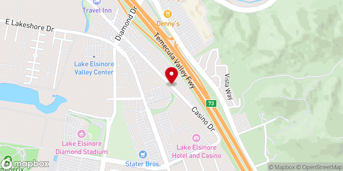 Map showing location of CrossRoads Ranch - CrossRoads Cares Church - CrossRoads University