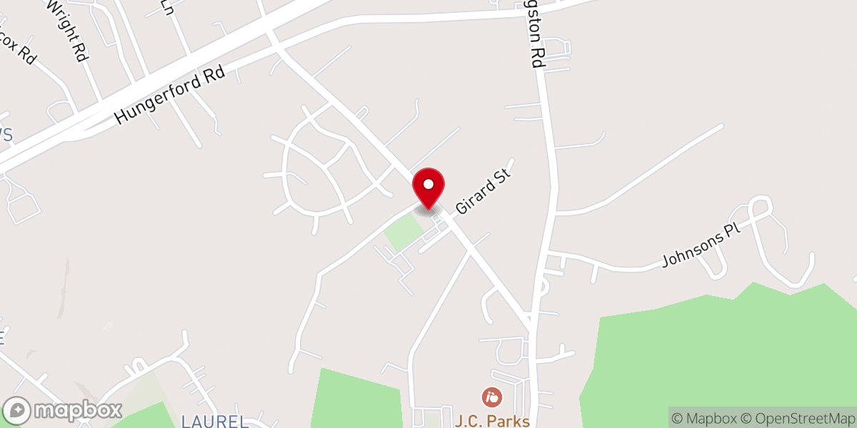 Map showing location of Metropolitan United Methodist Church