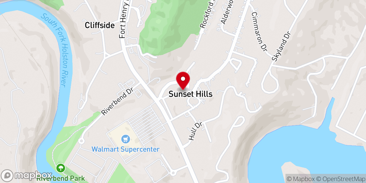 Map showing location of Saint Peter the Apostle Anglican Church