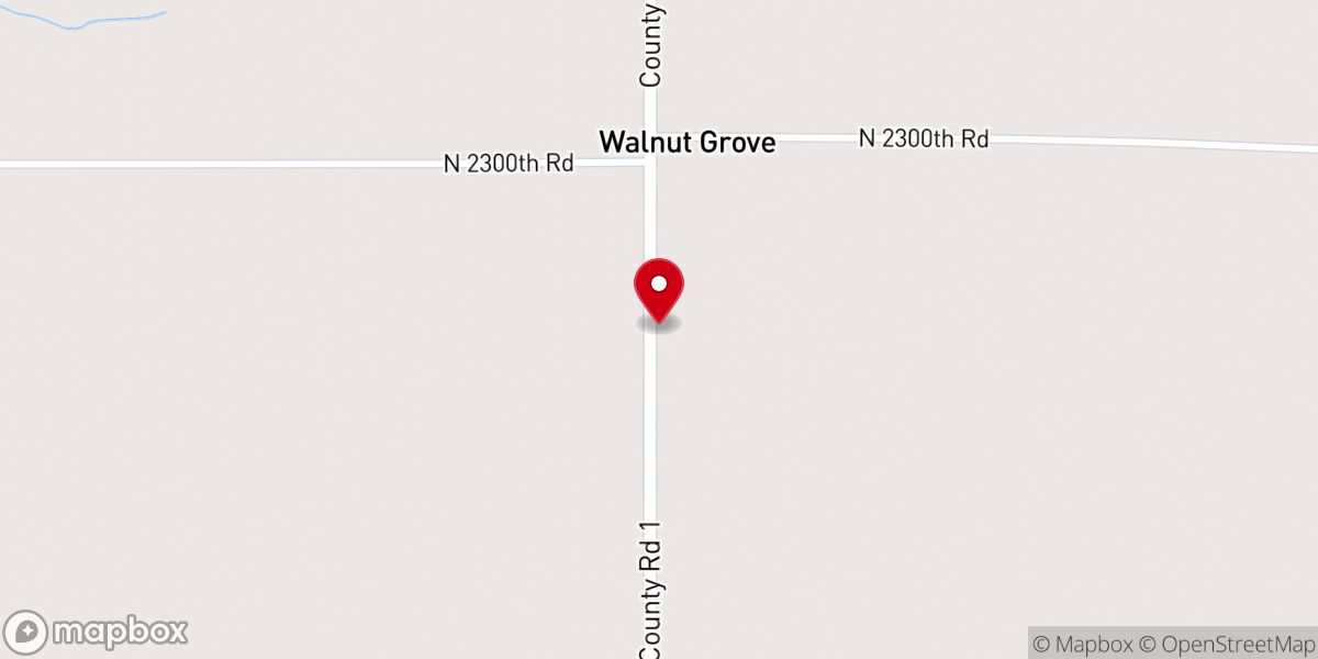 Map showing location of Walnut Grove United Methodist Church