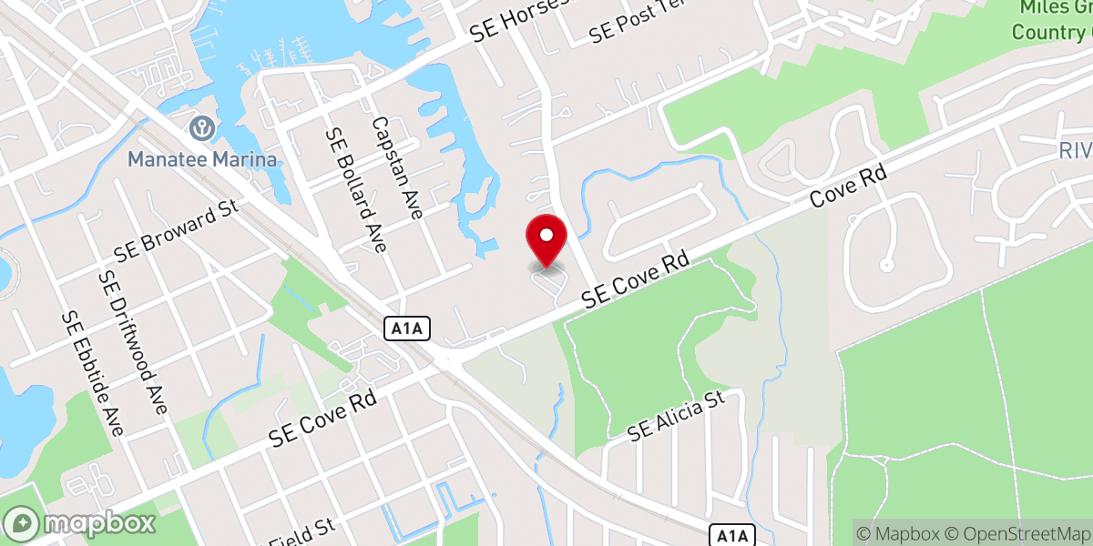 Map showing location of Peace Presbyterian Church PC(USA)