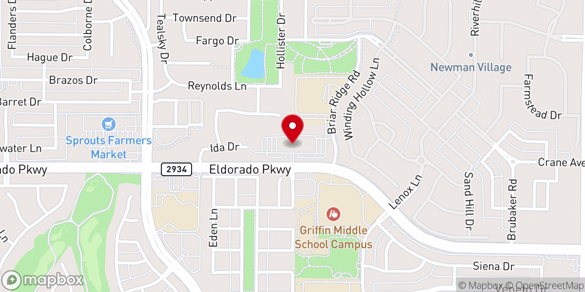 Map showing location of Genesis Metro Church