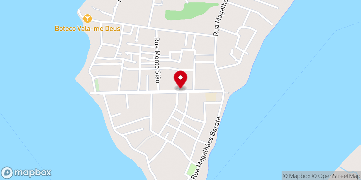 Map showing location of Igreja Universal - Cotijuba