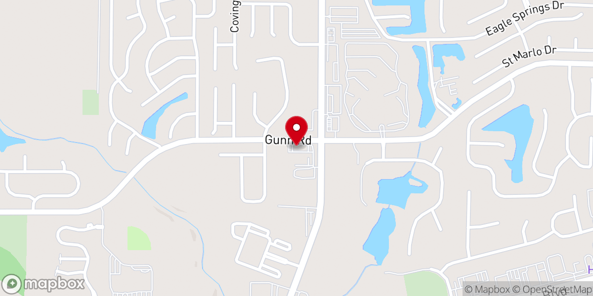 Map showing location of Restoration Life Worship Center