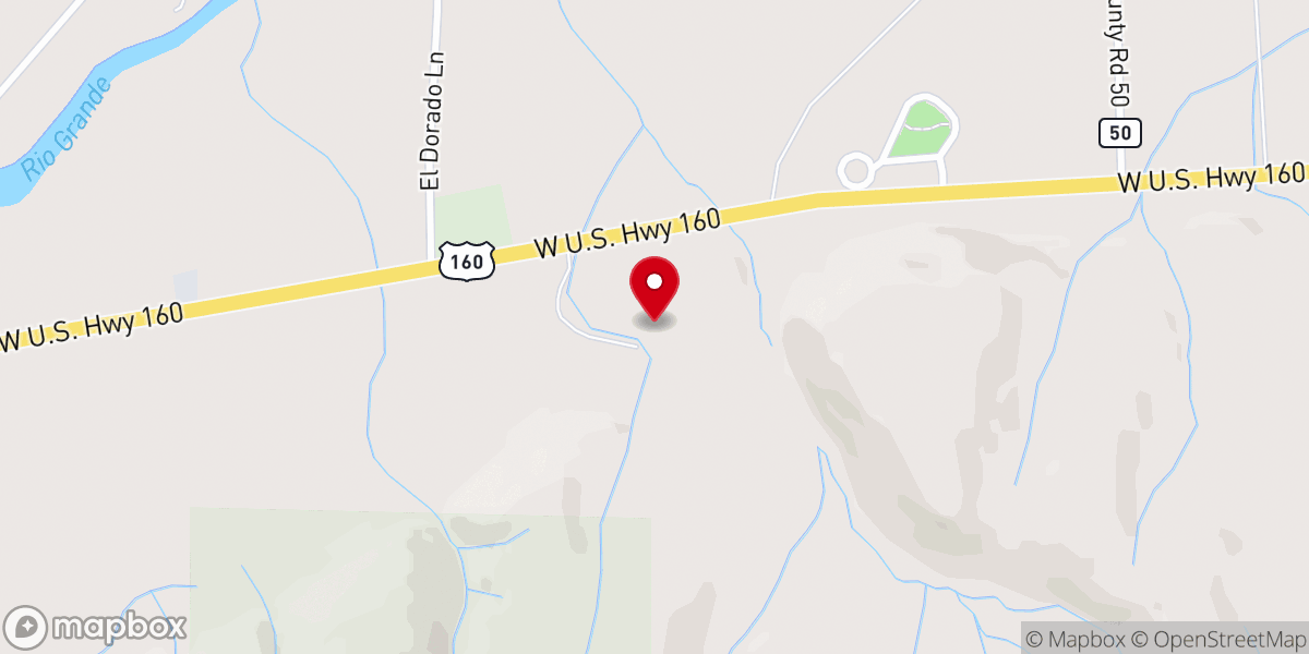 Map showing location of New Hope Community Church