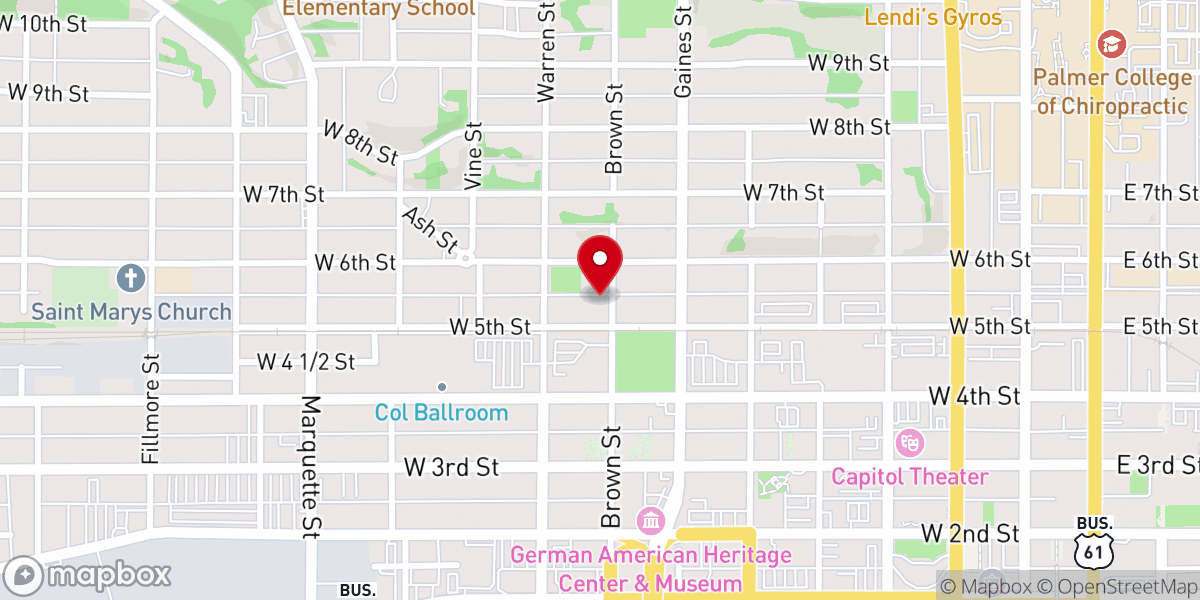 Map showing location of Truth Temple Ministry