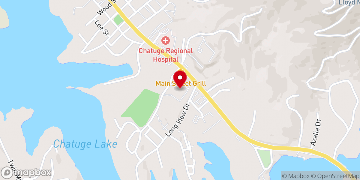 Map showing location of Eastgate Church