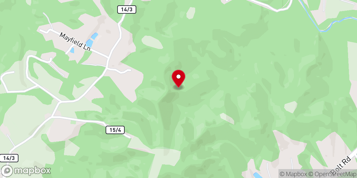 Map showing location of Hurst Juddy C
