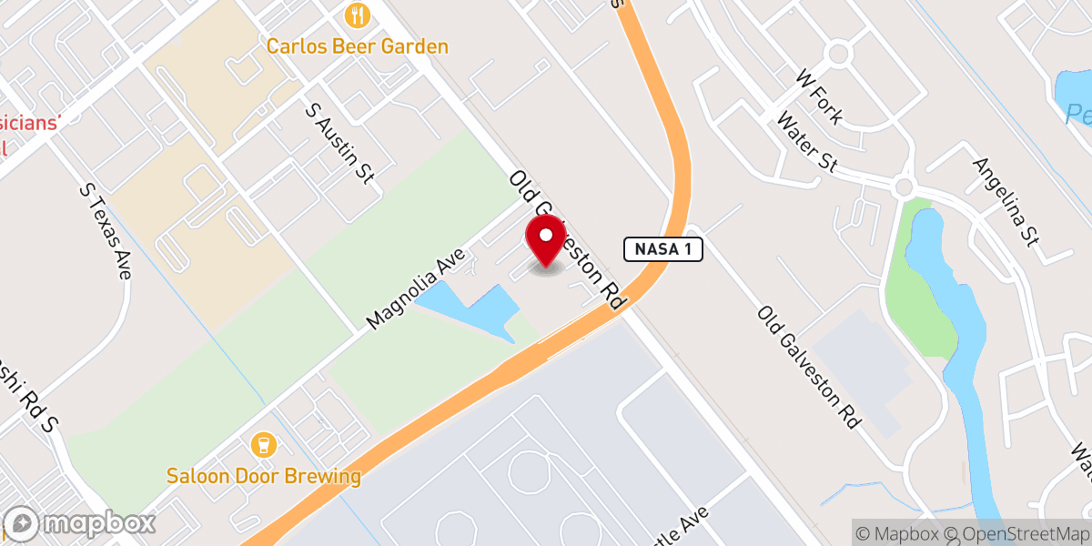 Map showing location of Praise Chapel Church
