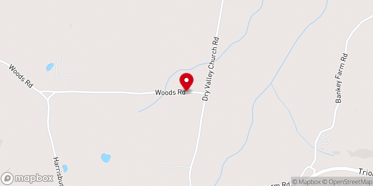 Map showing location of Dean w H