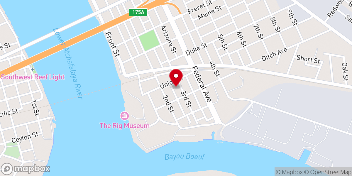 Map showing location of St Mary Registrar of Voters