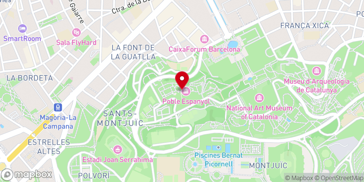 Map showing location of Iglesia de Alcañiz