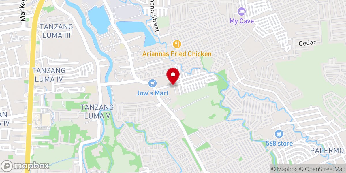 Map showing location of Bible Christian Baptist Church Imus