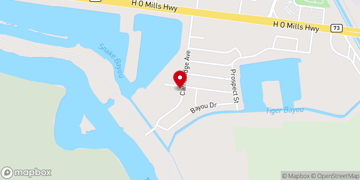 Map showing location of Lakeside Church Joy Outreach