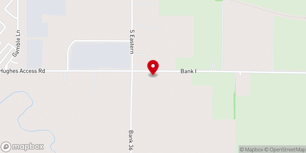 Map showing location of New Life Christian Center