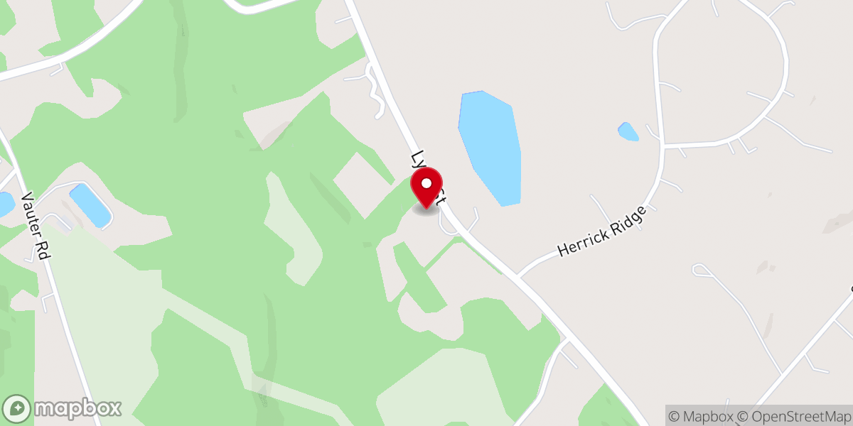 Map showing location of Lyons Street Church