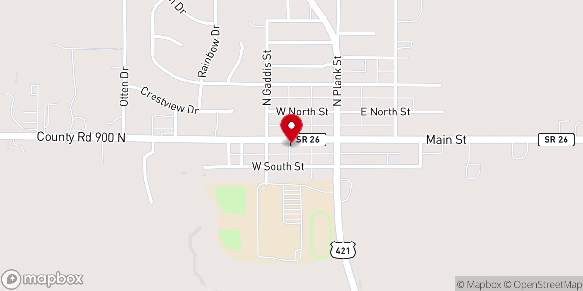 Map showing location of Living Stone Church