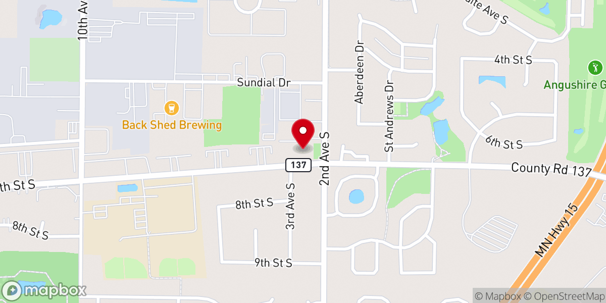Map showing location of Apostolic Pentecostal Church