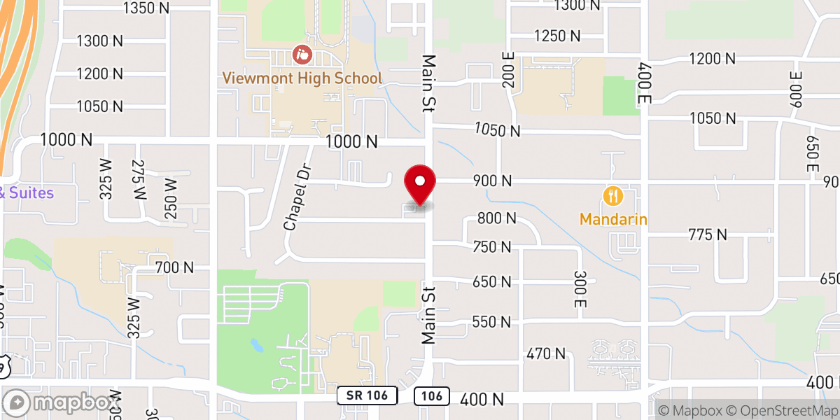 Map showing location of Grace Lutheran Church (LCMC)