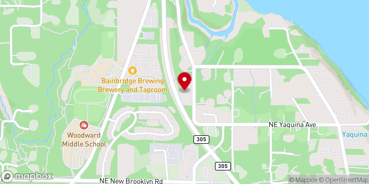 Map showing location of HOPE Center for Christian Unity