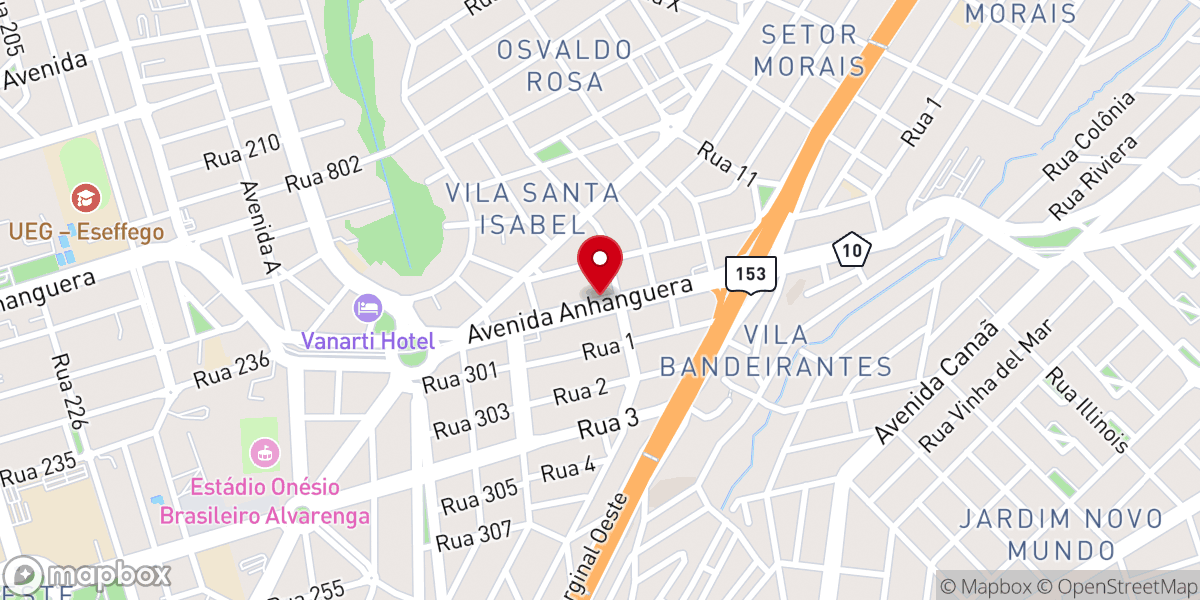 Map showing location of Igreja Universal - Vila Morais