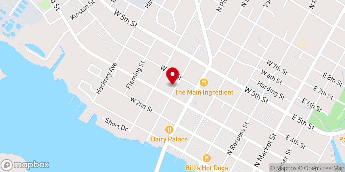 Map showing location of House of Prayer Deliverance