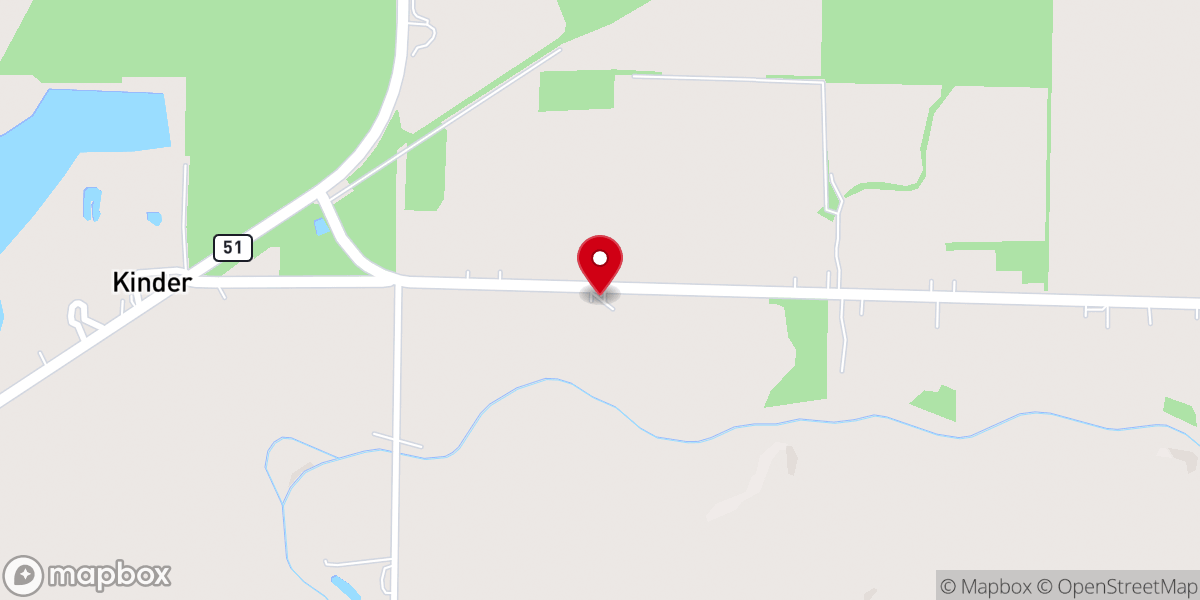 Map showing location of Kinder Chapel
