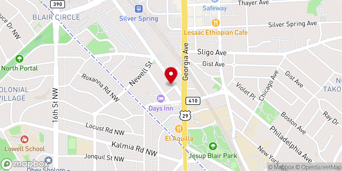 Map showing location of Iglesia De Dios Pentecostal