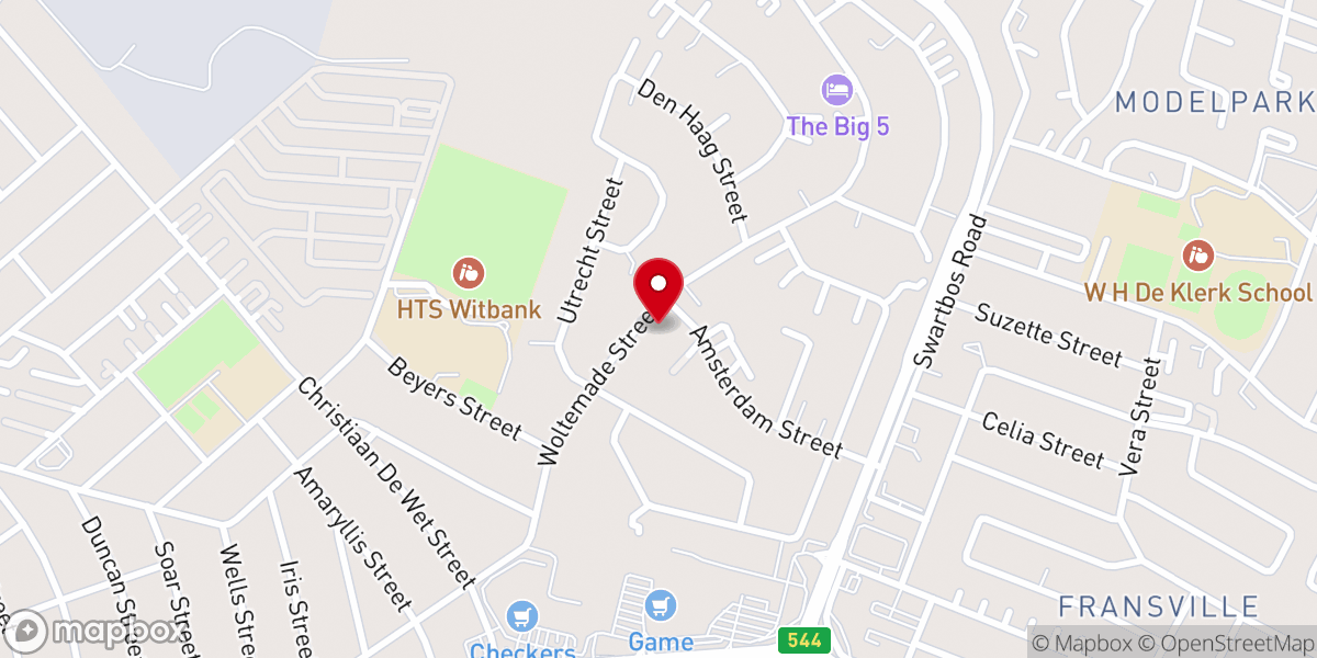 Map showing location of St Margaret's Anglican Church