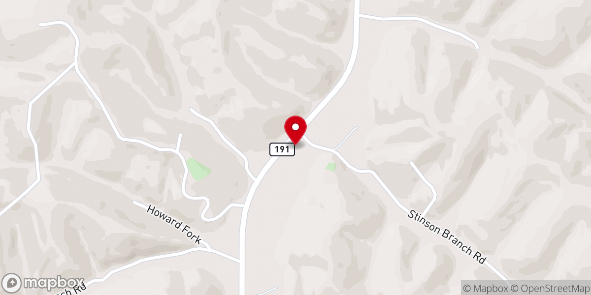 Map showing location of Faith baptist church