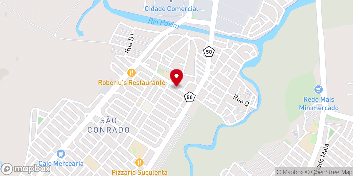 Map showing location of AD VIVER ( ASSEMBLEIA DE DEUS MINISTÉRIO VIVER)