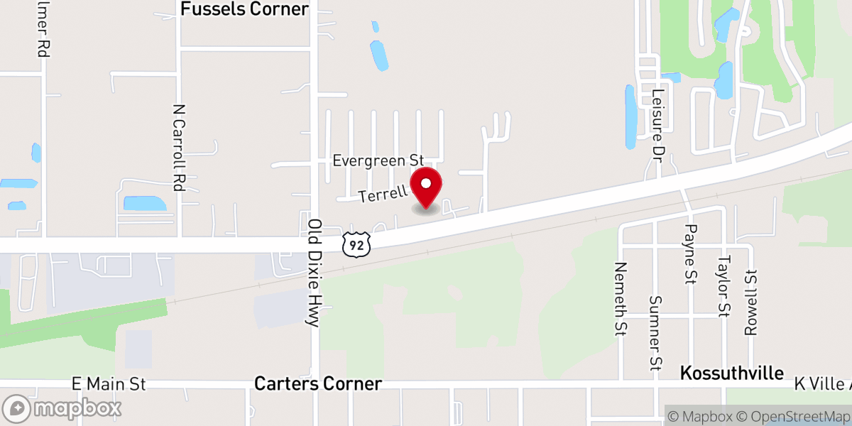 Map showing location of Christ's Promise United Church of Christ