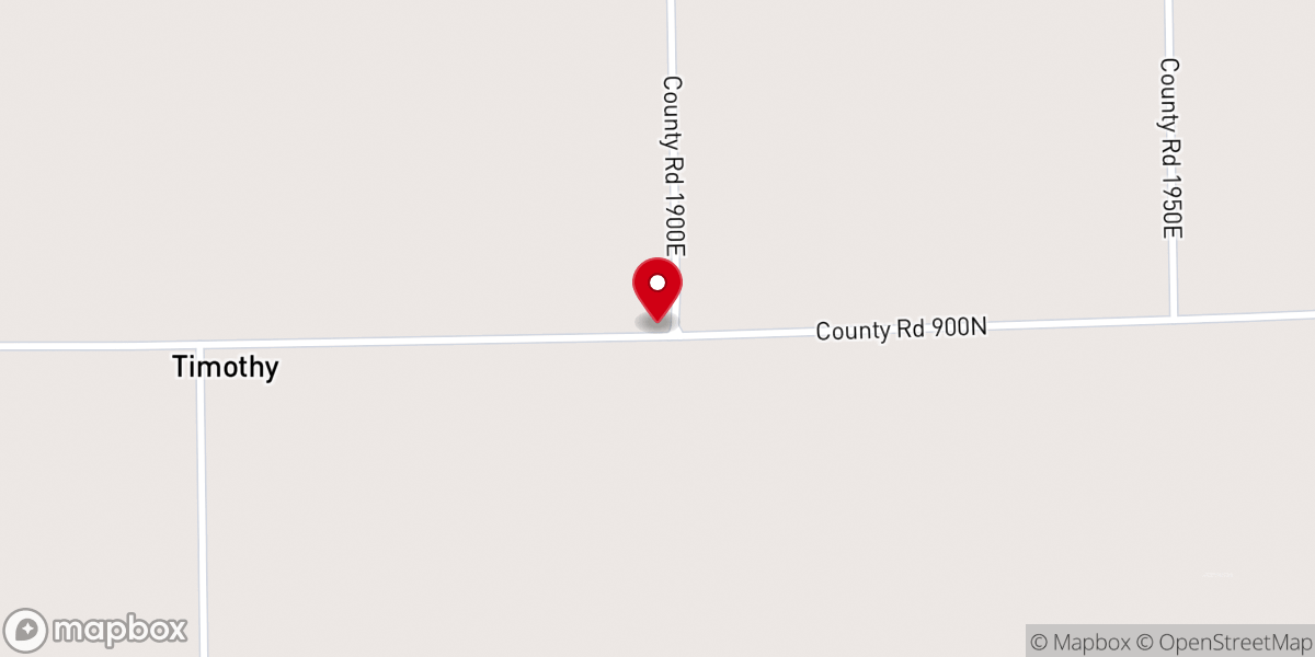 Map showing location of Plum Grove Church