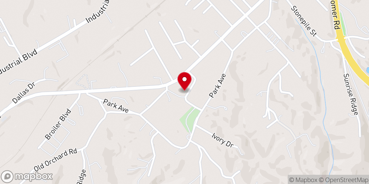 Map showing location of Life Church Baldwin