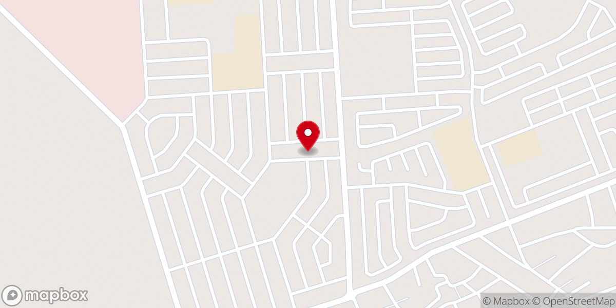 Map showing location of Bernard Mizeki Anglican Church