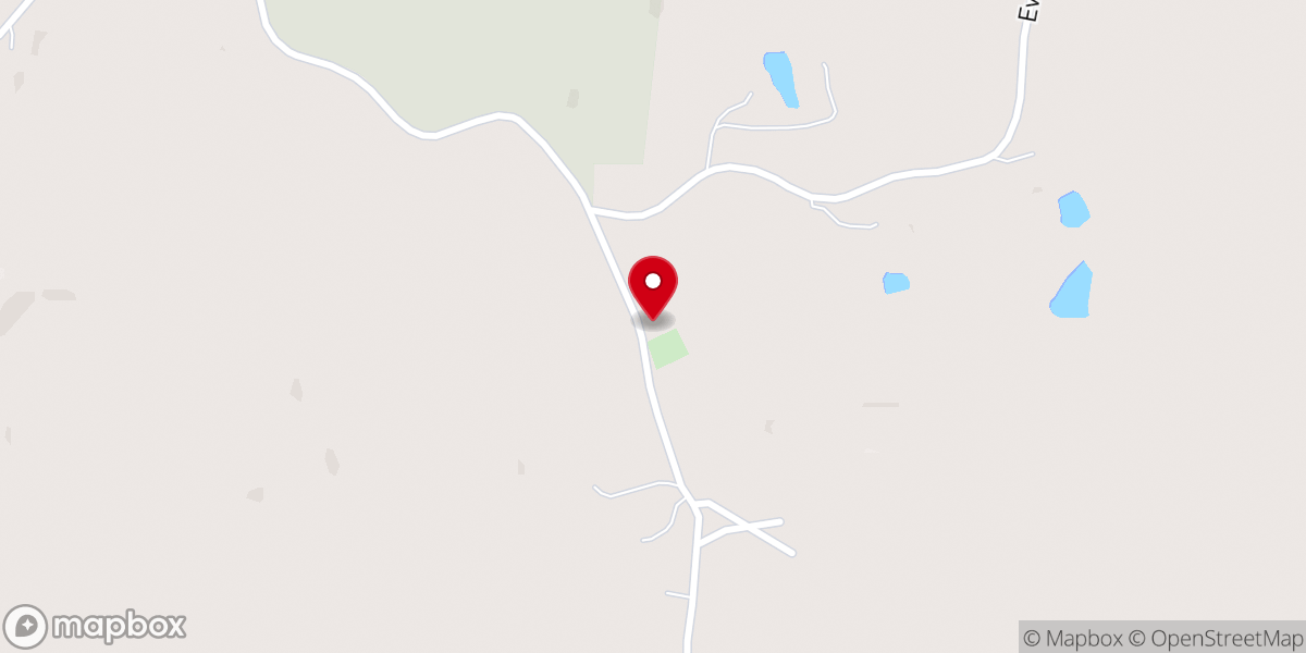Map showing location of Lebanon Methodist Church