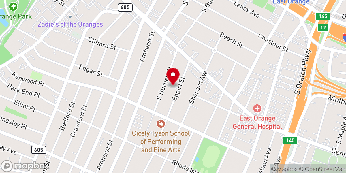 Map showing location of Rock Place Inc