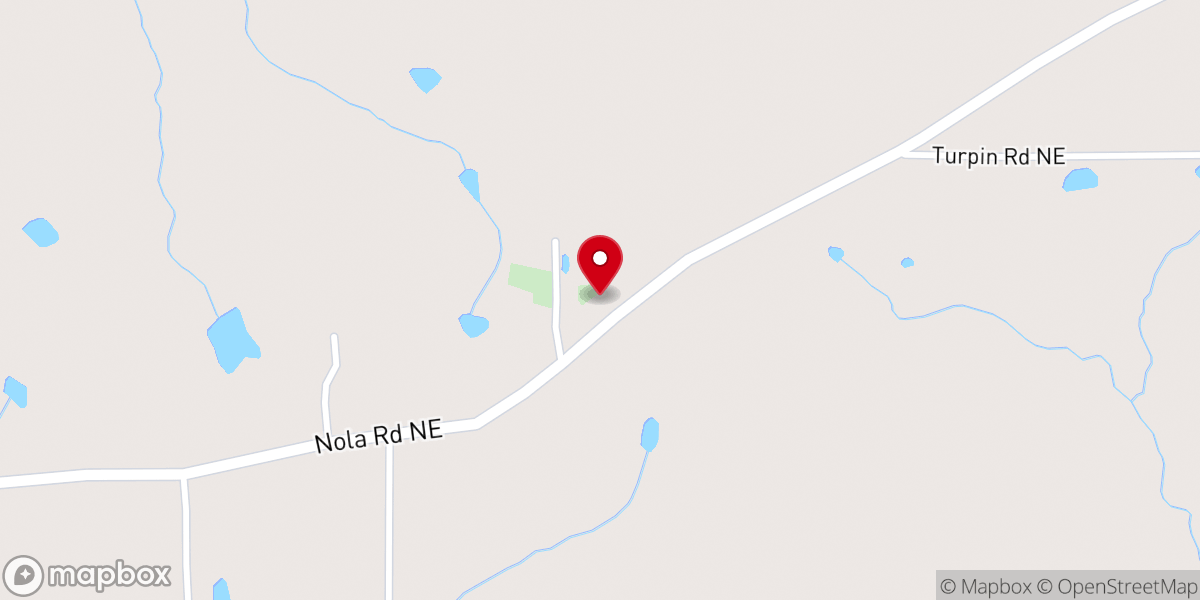 Map showing location of Macedonia Missionary Baptist Church