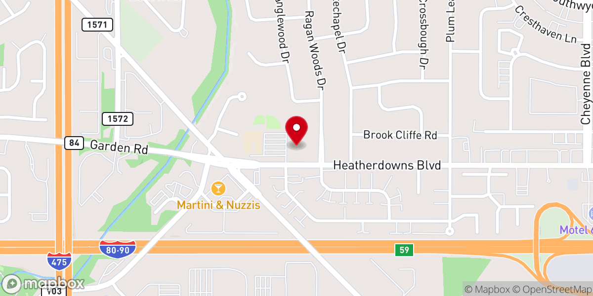 Map showing location of Knights of Columbus Council