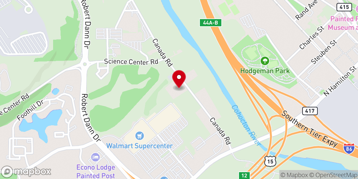 Map showing location of St Mary's Orthodox Church