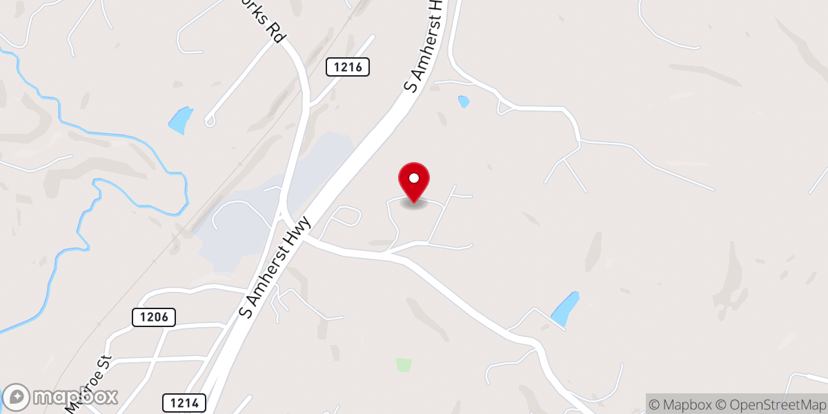 Map showing location of Oasis Church