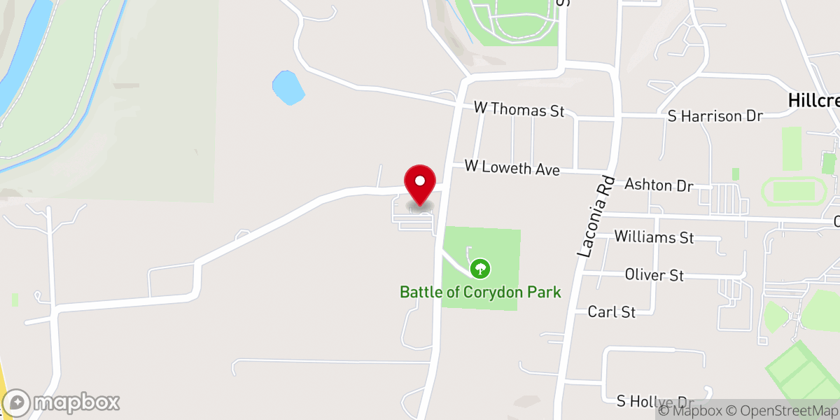 Map showing location of Old Capitol Preschool