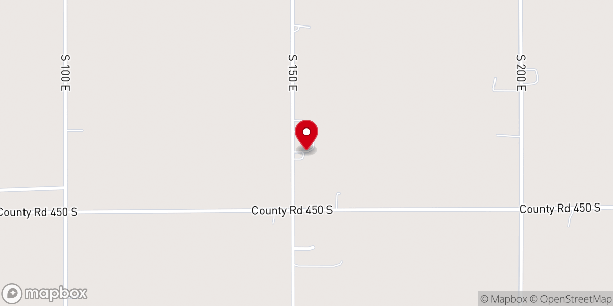 Map showing location of C & C Bible Fellowship