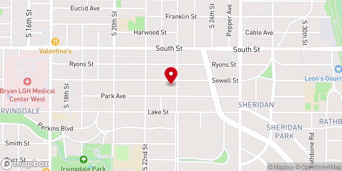 Map showing location of Saint Matthews Episcopal Church