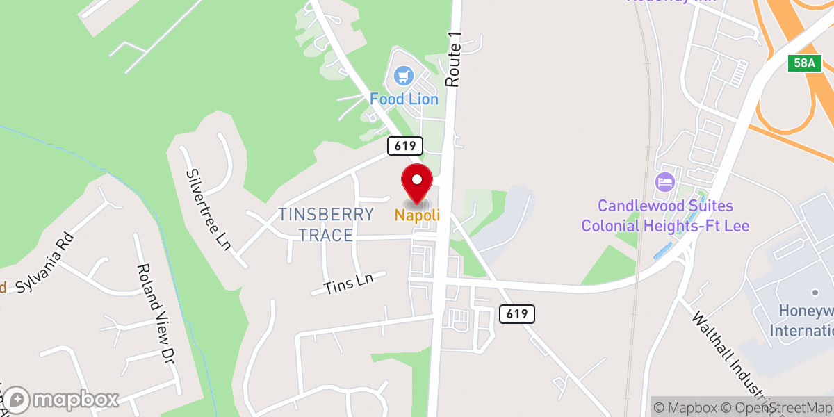 Map showing location of Greater Dimensions Church