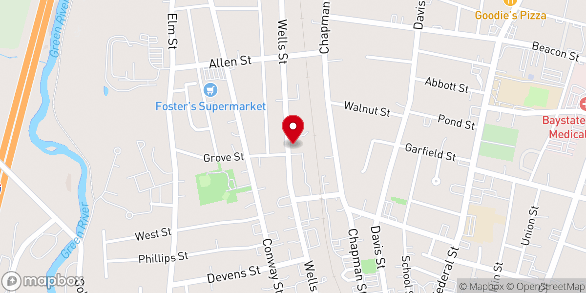 Map showing location of Forgiven Heart Fellowship Church