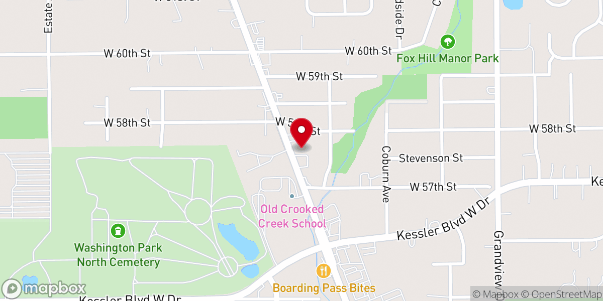 Map showing location of Anglican Chapel-The Rsrrctn