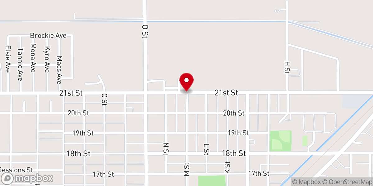 Map showing location of Iglesia Adventista Hispana de Heyburn